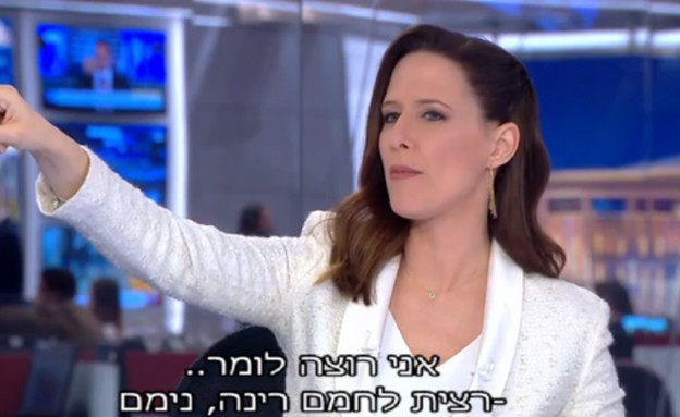 יונית לוי, בחירות 2020 (צילום: קשת 12)