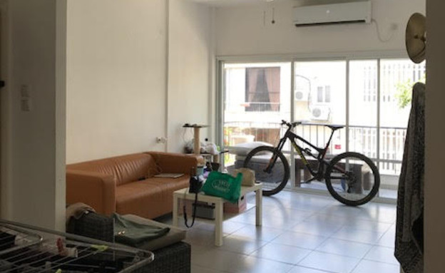 דירה בתל אביב, ג, עיצוב אורנית וסרמן, לפני שיפוץ - 21 (צילום: אורנית וסרמן)