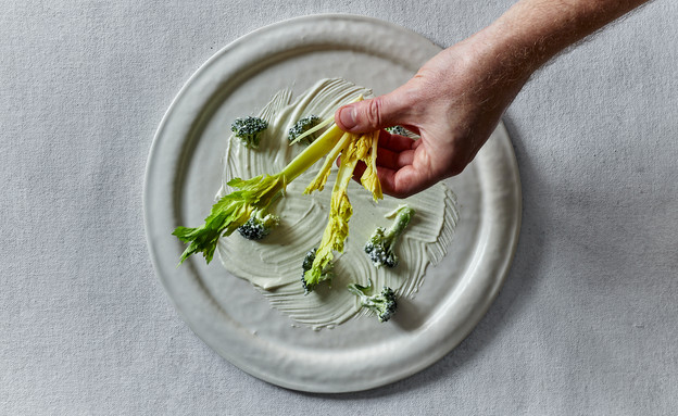 סלט וולדורף - מתחילים להרכיב