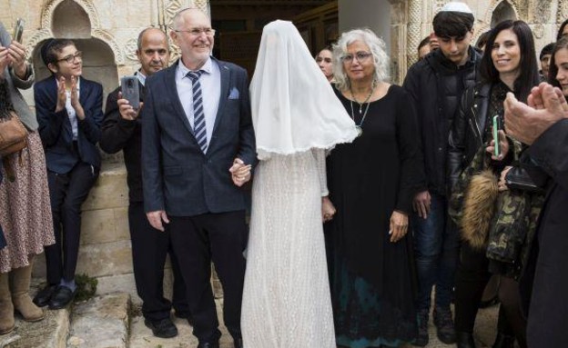 טל ברקוביץ התחתנה (צילום: אלון חן)