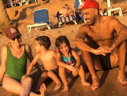 סיון ושחר והילדים (צילום: באדיבות המצולמים)