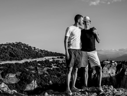 רובן ואן שחלם ובעלו (צילום: באדיבות המצולמים)