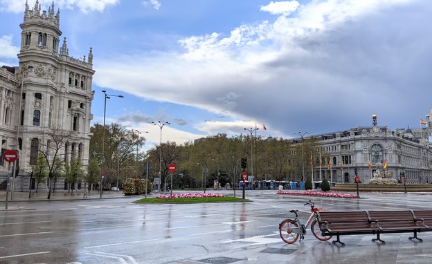 Plaza Cibeles Madrid (צילום: רותם ריהן, באדיבות הצלמת)