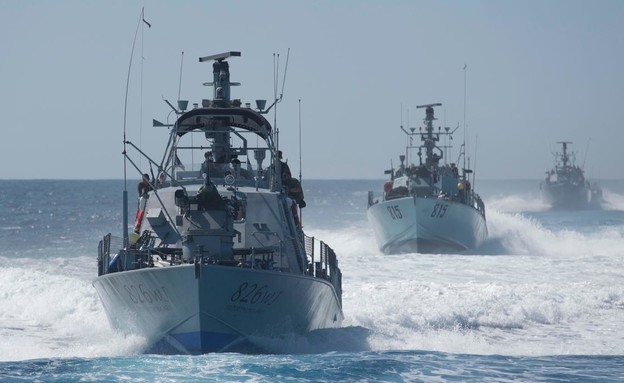 ספינות חיל הים (צילום: דובר צה''ל)