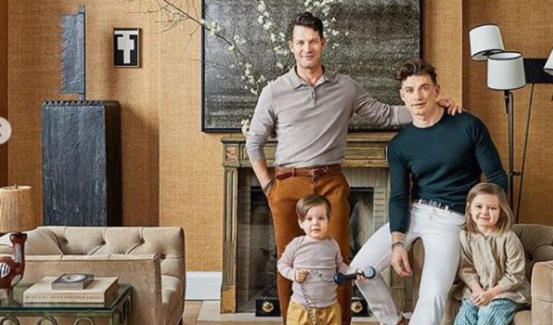 הדירה של זוג המעצבים (צילום: אינסטגרם jeremiahbrent, צילום Nicole Franzen, Architectural Digest)