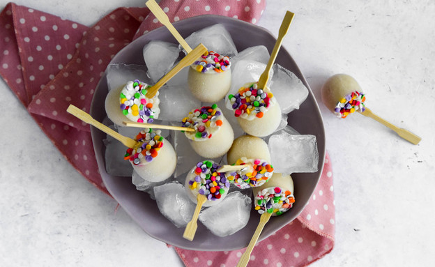 ארטיק יוגורט בננה ביתי מלמעלה