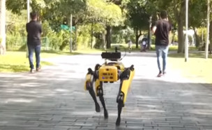 רובוט כלב (צילום: יוטיוב\CNA)