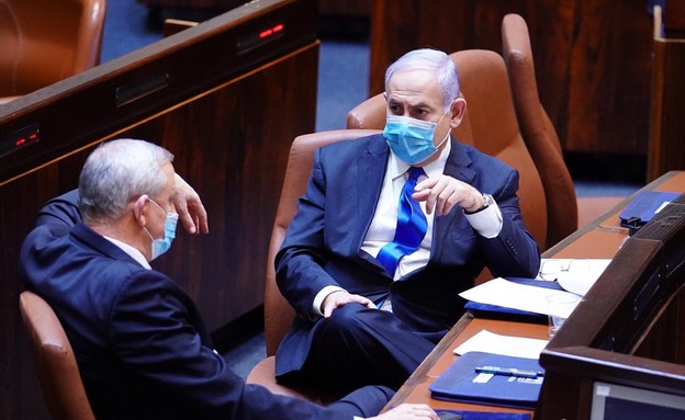 בנימין נתניהו ובני גנץ נשבעים לכנסת