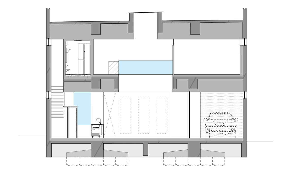 בית בטקמאצו, תוכנית אדריכלית - 1