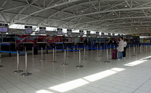 שדה התעופה בלרנקה (צילום: CHRISTINA ASSI, AFP)