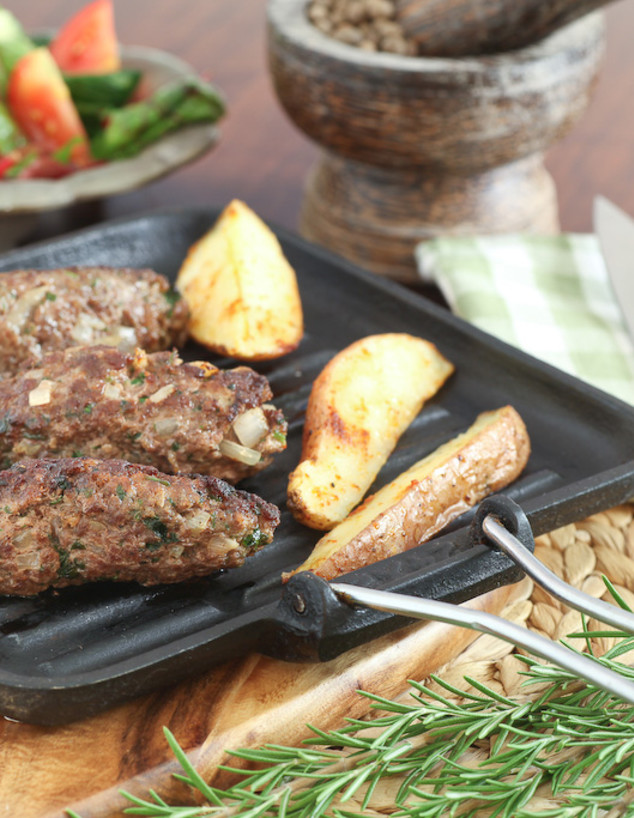 60-60: קבבים ותפוחי אדמה - מוכן