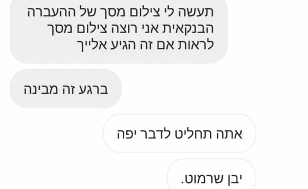 עקיצה באינסטגרם (צילום: צילום פרטי)