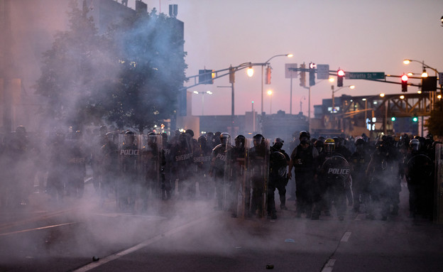 המהומות בארצות הברית אטלנטה (צילום: רויטרס_)
