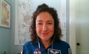 האסטרונאוטית ג'סיקה מאייר (צילום: החדשות12)