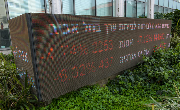 הבורסה לניירות ערך בתל אביב (צילום: אבשלום שושני, פלאש/90 )