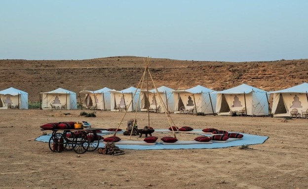 מחנה גדול של דיפ דזרט (צילום: דיפ דזרט ישראל)