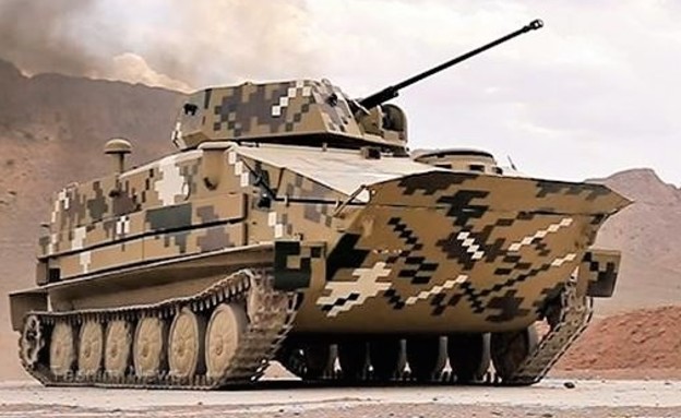 BTR-50 איראני (צילום: tasnimnews)