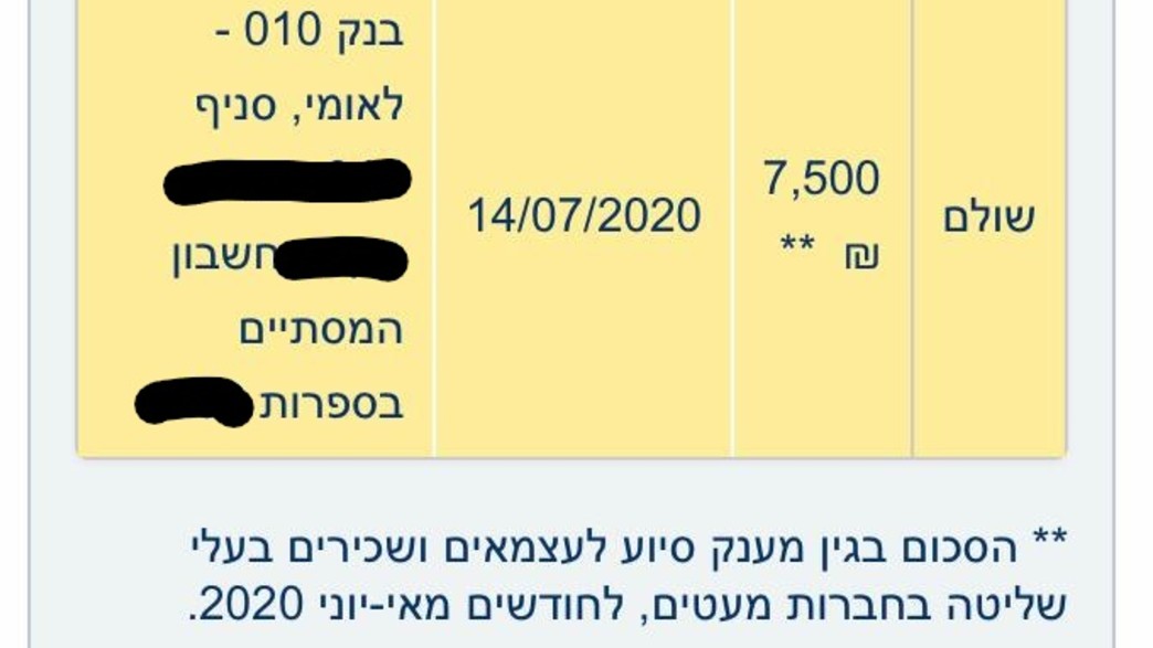 מענקים לעצמאים