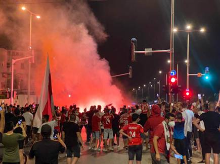 (צילום: ניב דימור, אוהד הפועל ב"ש) (צילום: ספורט 5)