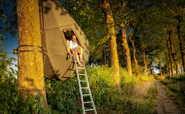 אוהלים דמויי טיפה (צילום: מתוך אתר www.visitlimburg.be)