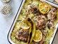 ארוחה יוונית - עוף עם אורז בתנור (צילום: רון יוחננוב, mako אוכל)