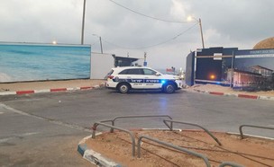 זירת הדקירה בראשון לציון (צילום: n12)