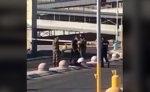 אירוע במחסום קלנדיה (צילום: מערכת חדשות בטחון שדה‎)