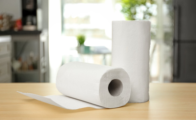 מגבת נייר, נייר סופג (צילום: shuttetstock)