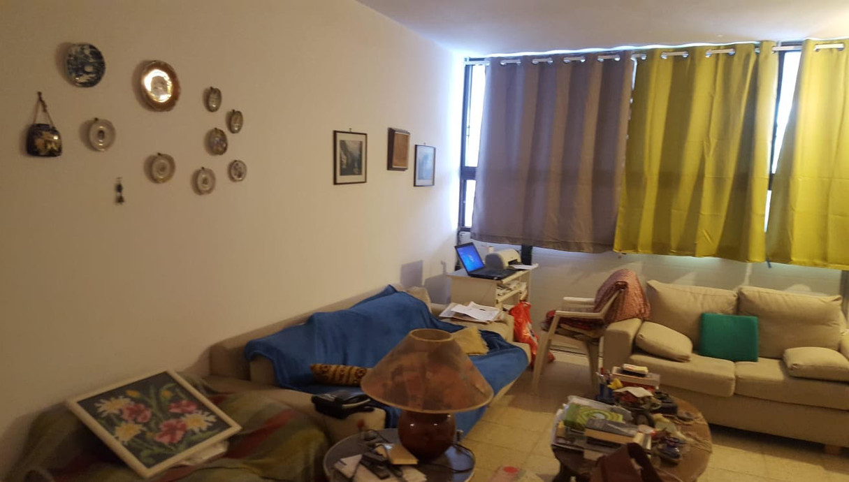 דירה בתל אביב, עיצוב נועה סביר, לפני שיפוץ - 8 (צילום: נועה סביר)