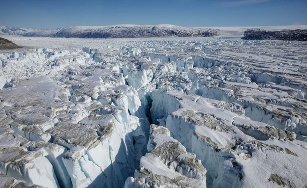 קרחונים נסמים בגרינלנד ואנטרקטיקה (צילום: רויטרס_)