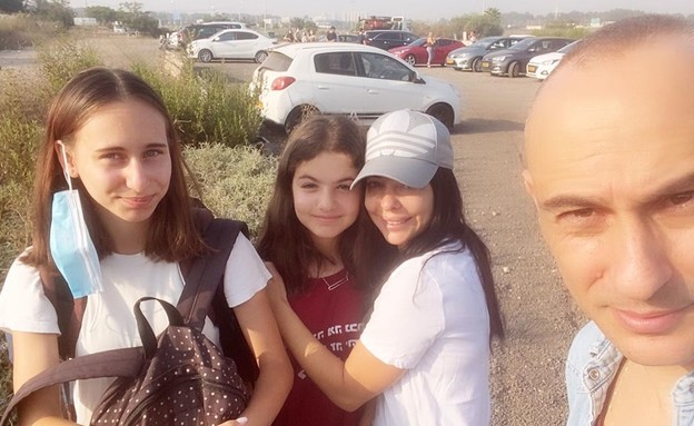 הבת של אסף ומיכל אמדורסקי התגייסה. ספטמבר 2020 (צילום: מתוך instagram)