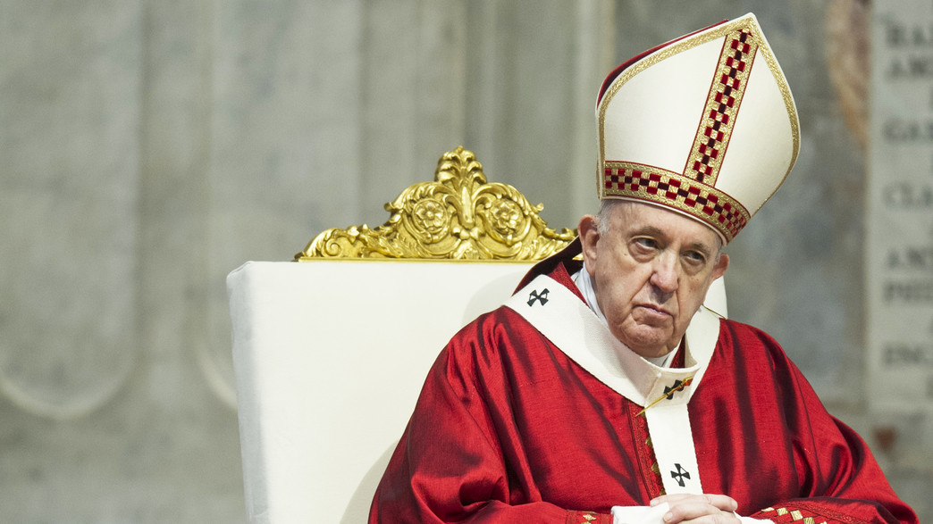 האפיפיור פרנציסקוס (צילום: Vatican Pool - Corbis, Getty Images)