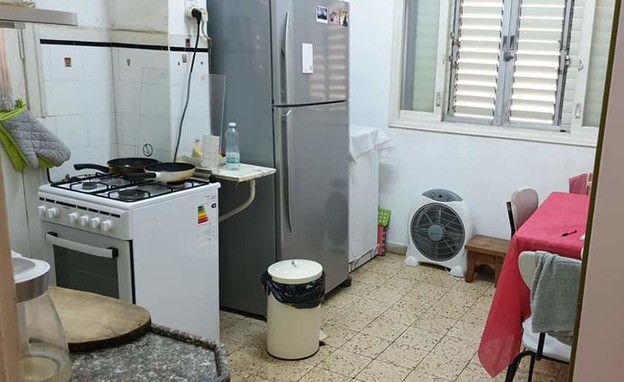 דירה בתל אביב, עיצוב עינב יהודה, לפני שיפוץ, ג (צילום: עינב יהודה)