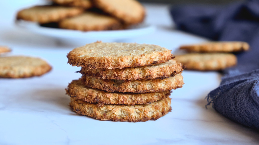 עוגיות בננה וקוקוס