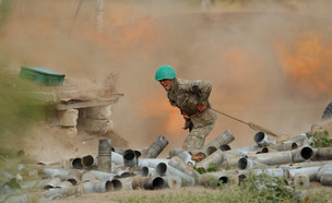 המלחמה בין אזרבייג'ן לארמניה (צילום: רויטרס)