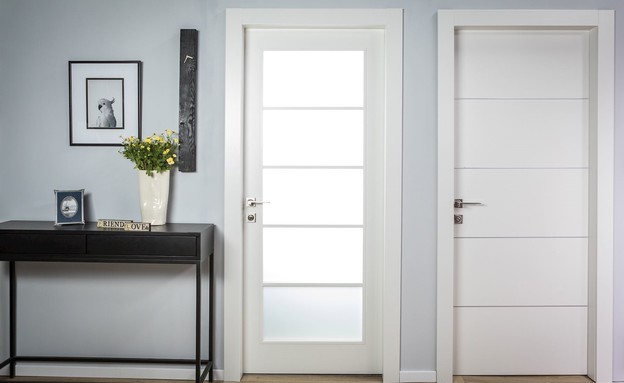 דלת פנים רב בריח מסדרת טופ צבע