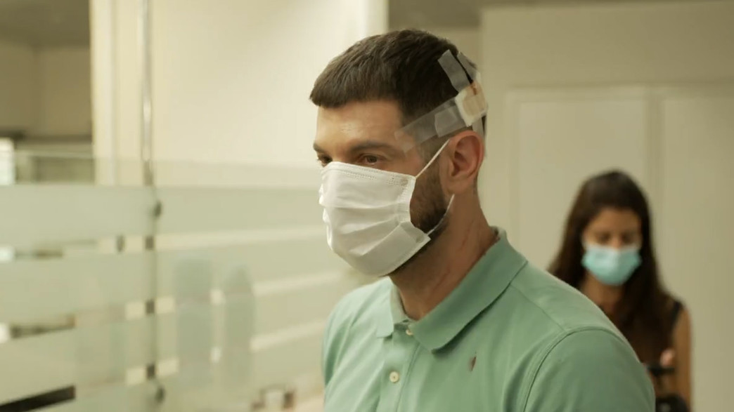 המרדף הדרמטי אחרי הטכנאי הסתיים בפציעה