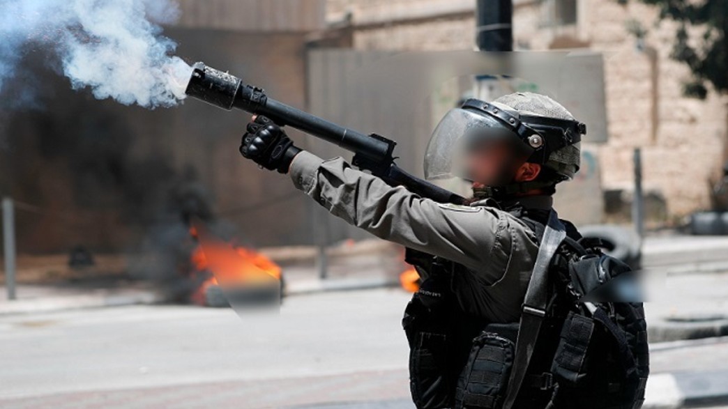 פיזור מהומות (צילום: THOMAS COEX/AFP, GettyImages)