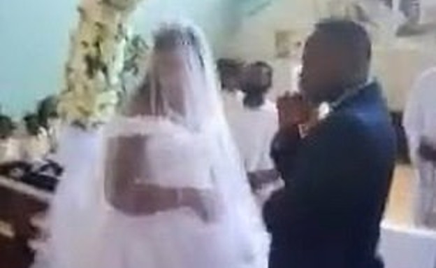 חתונה בהפרעה (צילום: Zambian Portal, Youtube)