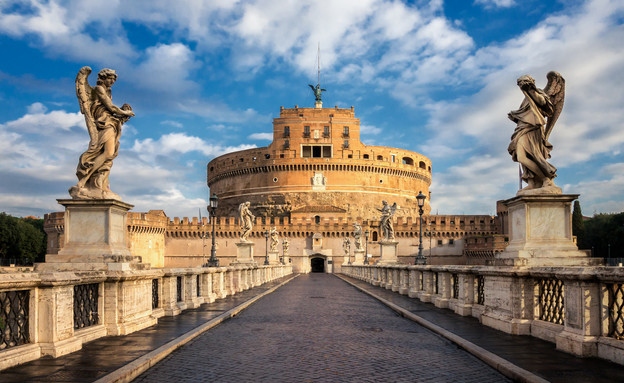 טירת סנטאנג'לו, מרכז רומא (צילום: Blue Planet Studio, Shutterstock)