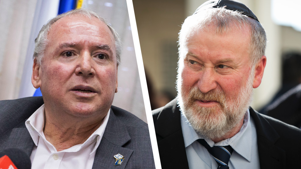 אביחי מנדלבליט ודודי אמסלם אביחי מנדלבליט ודודי אמסלם