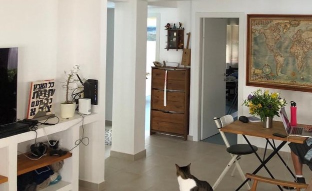 דירה בתל אביב, עיצוב סטפן מריונט ואילן פרץ, לפני שיפוץ (צילום: סטפן מריונט ואילן פרץ)