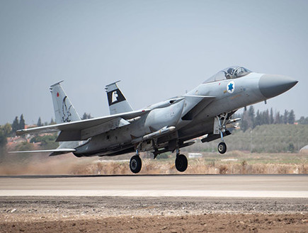 מטוס F15 (צילום: דובר צהל, חדשות)