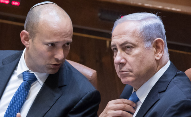 נתניוה ובנט בכנסת (צילום: פלאש 90) נתניוה ובנט בכנסת (צילום: פלאש 90)