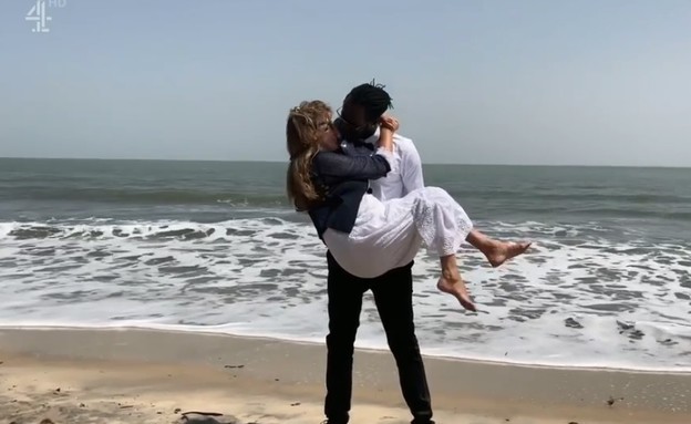 סקס על החוף (צילום: מתוך הסרט, ערוץ 4)