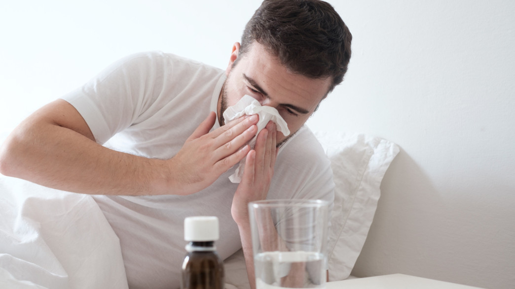 גבר חולה גבר חולה