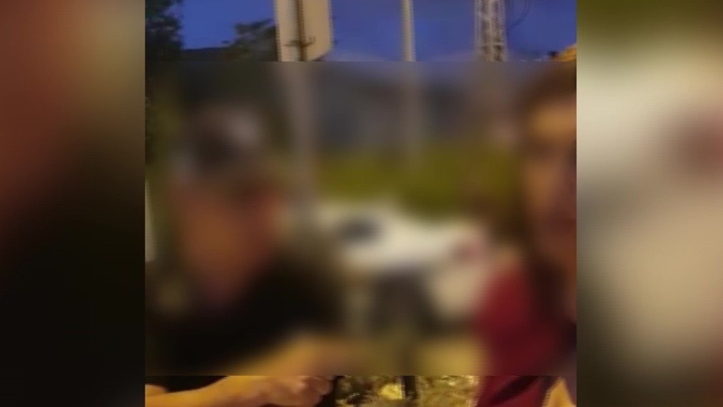 צפו בעימות בין הנהגת לשוטר