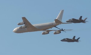 המטוס באוויר (צילום: ארכיון, אתר חיל האוויר)