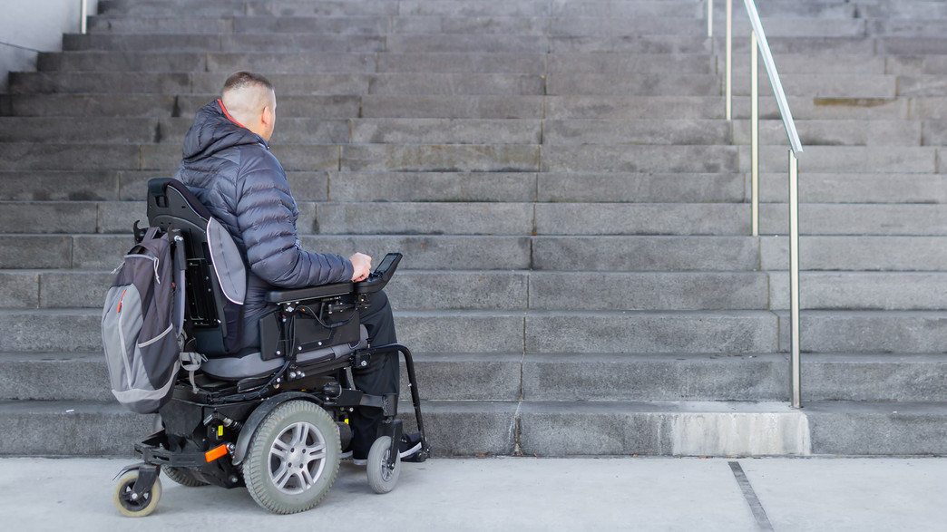 כיסא גלגלים חשמלי, אילוסטרציה כיסא גלגלים חשמלי, אילוסטרציה