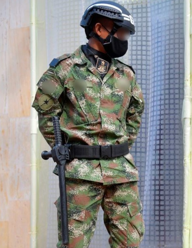 חייל, קולומביה (צילום: RAUL ARBOLEDA/AFP, GettyImages)